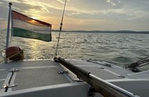 Sailing at Lake Balaton