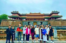 Hue Citadel tour by authentic Train via Hai Van Pass from Da Nang