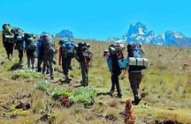 5 Days Mount Kenya Trekking Through Sirimon in Chogoria Route
