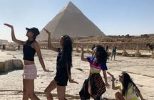 Vip Tour to Giza pyramids, Sphinx , Egyptian museum , Bazaar