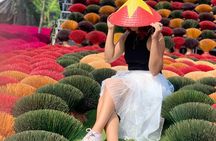 Half day to visit Incense Village, Conical Hat Village