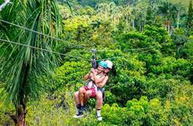 Full Dominican Adventure: Zipline, ATV Buggie, Horseback & Safari