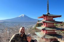 Mt. Fuji Five Lakes Private Tour with Licensed Guide (Tokyo DEP)