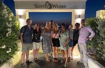 Santorini Sunset Wine Tour with Santo Winery Views