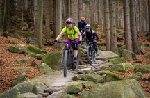 From Prague Mountain Biking Full Day Trip to The Karlstejn Castle