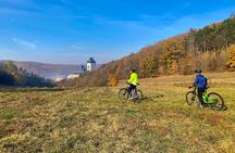 From Prague Mountain Biking Full Day Trip to The Karlstejn Castle
