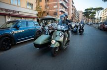 Vespa Sidecar Tour at Day/Night with Pickup
