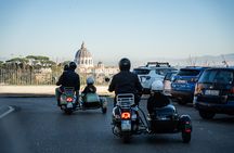 Vespa Sidecar Tour at Day/Night with Pickup