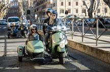 Vespa Sidecar Tour at Day/Night with Pickup