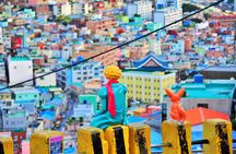 Busan's Cultural Wonders with Beach Train & Gamcheon Village etc