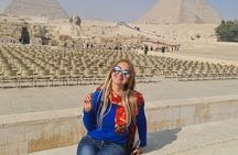 Half Day private guided tour Giza Pyramids,Sphinx,lunch,camel rid