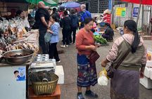 Luang Prabang Local Market and Morning Food Tour with Drinks