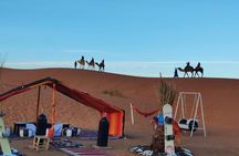 Overnight in Merzouga Desert Camp ,Camel Ride & Sunset View