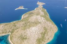 Kornati to island Mana and Kukljica and Beach Lojena Tour by boat