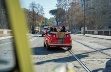 Classic Elegance: Vintage Fiat 500 Cabriolet Rome Tour