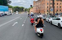 Vespa Tour in Rome Driven by Us with Optional Pick Up