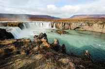  Private Shore Excursion in Godafoss Waterfall Myvatn and Baths
