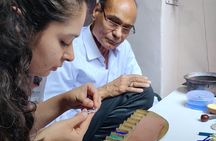 Meenakari Enamelling Experience on Silver Jewellery in Jaipur