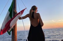 2 Hr Shared Cinque Terre Sunset Cruise with Swim Stop {wine inc!}