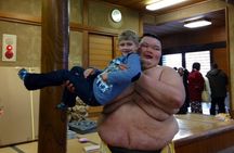 Sumo Morning Training Watch in Tokyo