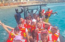 Snorkel boat trip: Sunken ship, old dutch fort & spanish bay
