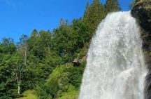 Helicopter Over Trolltunga and Waterfall Sightseeing from Bergen