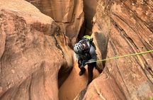 Rock and Roll Rappelling in Rock Canyon