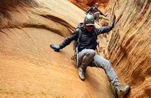 Rock and Roll Rappelling in Rock Canyon