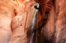 Rock and Roll Rappelling in Rock Canyon