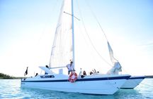 Bacalar Lagoon Private Catamaran Lunch and Drinks from Costa Maya