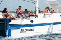 Bacalar Lagoon Private Catamaran Lunch and Drinks from Costa Maya
