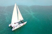 Bacalar Lagoon Private Catamaran Lunch and Drinks from Costa Maya