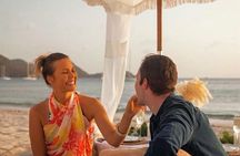 Saint Lucia Private Cabana Sunset Soirée Beach Picnic
