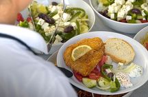 Santorini Caldera Cruise: Swim-Stops, Greek Meal and Sunset Views