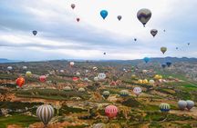 Cappadocia Sunrise Hot-Air Balloon Ride with breakfast & pick-up