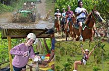 4 in 1 tours Full Day Safari, Zipline, Buggies and Horse Riding