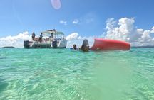 Icacos Island Half Day Power Catamaran Snorkel & Open Bar