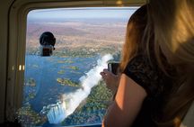 Helicopter Tour over the Victoria Falls with Free hotel pick-up 
