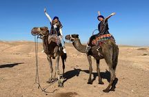 Quad bike and camel ride in the Agafay desert 