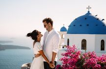 Santorini Photo Shoot and Tour at Unique Spots with a Local