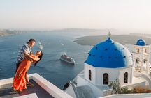 Santorini Photo Shoot and Tour at Unique Spots with a Local