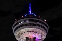 Best of Niagara Falls USA and Canada Night Tour with Skylon Tower