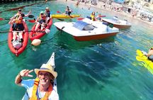 Amalfi Coast Kayak & Snorkeling Tour to the Pandora's Cave 