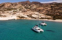 Milos & Poliegos Catamaran Cruise Homemade Full menu BBQ & Drinks