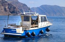 Santorini Private Cruise Sightseeing Tour with BBQ and Drinks