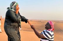 Dubai Red Dune Desert Safari Camel Ride Sandboard & BBQ Dinner
