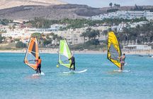 Learn to windsurf in the beautiful bay of Costa Calma