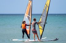 Learn to windsurf in the beautiful bay of Costa Calma