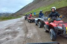 ATV adventure to Rainbow Mountain unique landscapes