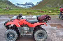 ATV adventure to Rainbow Mountain unique landscapes
